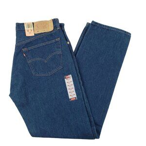 Vtg Levi's 501 Men's 38x34 Button Fly Dead Stock Straight Legs Original Fit NWT